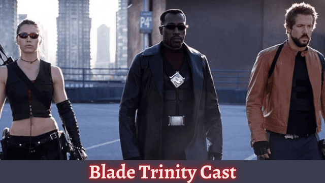 Blade Trinity Cast